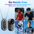 ANSVICAM 4K Action Camera with Charging Case 64GB Card  6-Axis EIS Wifi Waterproof for Outdoor Sports Vlogging POV Thumb Cameras