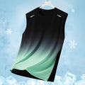 Simple Gradient Graphic Gym Tank Tops For Men Summer Fashion Fitness Sports 3D Printed Vest Loose Quick Dry Outdoor Tees Tops