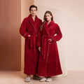 Fashionable double-sided thick plush nightgown women | SAMAG
