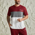 New Summer Vacation Leisure Daily 3D Men's Sports Wear Large Round Neck Short sleeved T - shirt Set Casual - View 14 | SAMAG