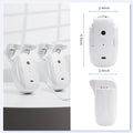 2 Pcs Electric Curtain Opener with Remote Control: Roman Rod/TU-Rail Motorized Curtains Quiet Operated Automatic Curtain Opener