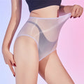 Sexy Unisex Oil Shiny Sheer See Through Boxer High Elastic Safety Short Smooth Bottom Wear Glossy Ultrathin Underwear Slim  Body