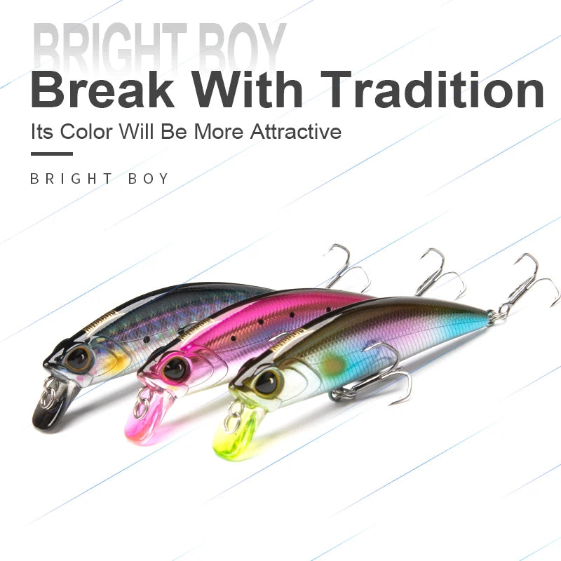 Kingdom Sinking Minnow Fishing Lure 45mm 60mm Far Casting | SAMAG