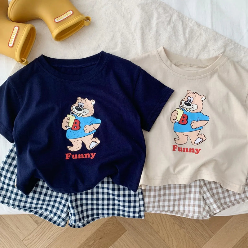 Popular Design Baby Boys T - shirt Suit Summer Clothes - View 4 | SAMAG