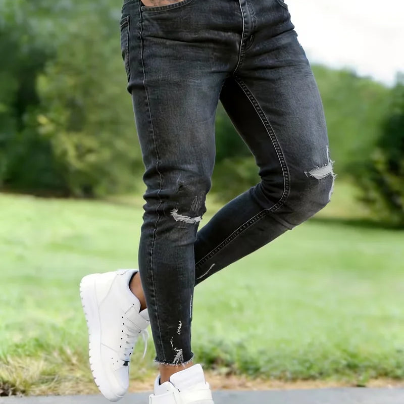 Trendy Products in Europe And America, Men'S Retro Ripped | SAMAG