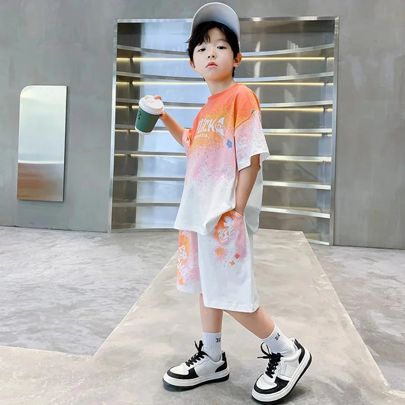Boys Sports Suit Summer Basketball Sets New Children's - View 3 | SAMAG