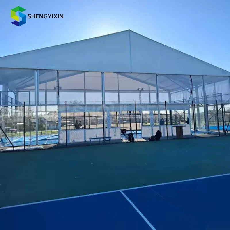 Waterproof Sport Tent PVC Heavy Duty Aluminum Frame Structure Pickleball Cancha De Paddle Tennis Basketball Court Large Tent