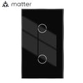 Matter smart switch  Alexa Google No APP required Intelligent Control Scan QR Code to Connect Touch Light Switch