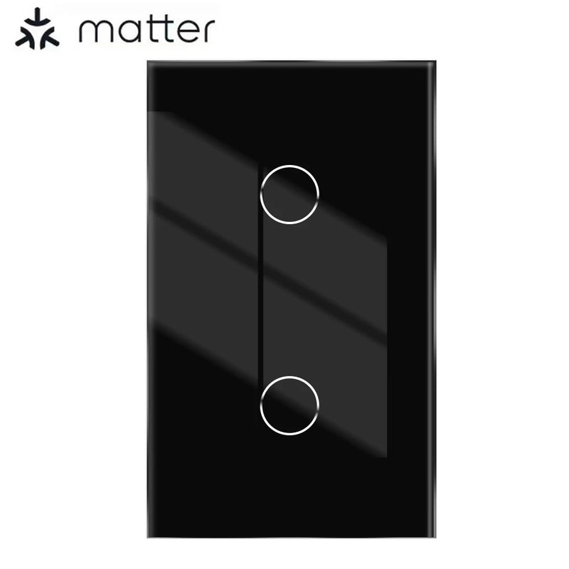 Matter smart switch  Alexa Google No APP required Intelligent Control Scan QR Code to Connect Touch Light Switch