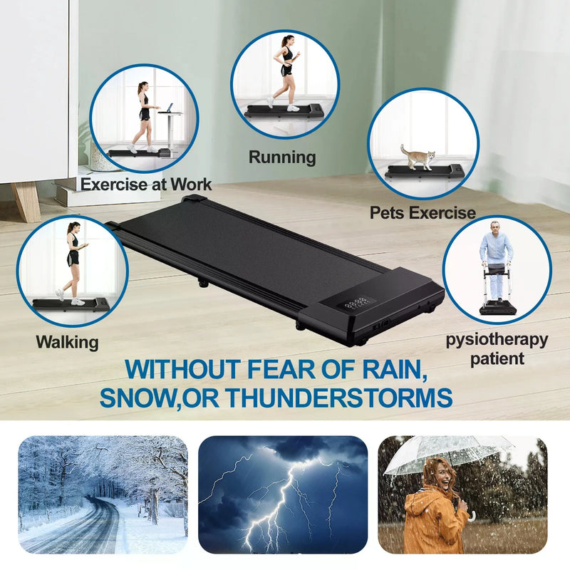 Walking Pad Treadmills 90 Cm Area 265 Lbs Capacity Under - View 5 | SAMAG