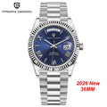 New DD36 Men's Watches PAGANI DESIGN Luxury Gold Automatic Watch Men AR Sapphire Glass Mechanical Wristwatch Men 10Bar ST16 Movt