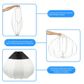 135W LED Lighting 65cm Lantern Softbox Bowens CY8300 Mounting Ball Diffuser Soft Light Modifier Film-Making Video  Flash