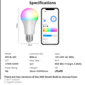 eWelink Smart Bulb E27 WiFi Dimmable DIY Lamp RGBCW LED Light 100-240V APP Control Support Alexa Google Home Alice Smartthings