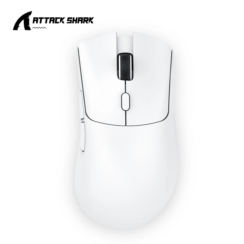 Attack Shark R1 Wireless Gaming Mouse PAW3311 Sensor 18000 DPI 1000Hz Polling Rate Tri Mode Bluetooth Lightweight for PC Laptop
