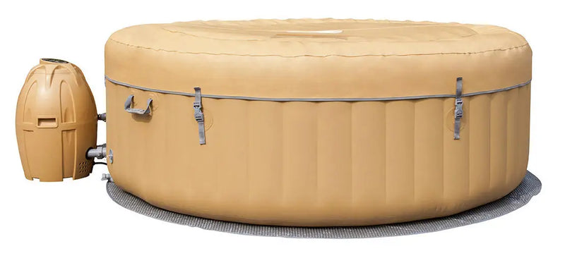 High Quality Hot Sale Brown Inflatable Bath with Machine for Hot SPA