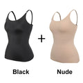 Seamless Shapewear Tank Tops Camisole Women Tummy Control Smooth Compression Vest Nude Black Women Clothing