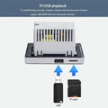 Home Bluetooth Wall Amplifier Background Music Host Control System Mini Touch Key Ceiling Speaker Audio Panel U Disk And TF Card
