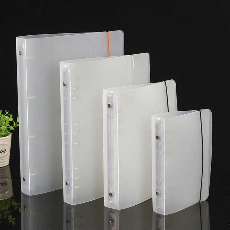 A4 A6 A5 B5 Folder, Strap Binder 6 Hole Universal Folder