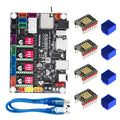 Makerbase MKS DLC32 MAX CNC Router Board Laser Engraving Machine 4 Axis Controller Woodwork Laser Engraver Motherboard TMC2209