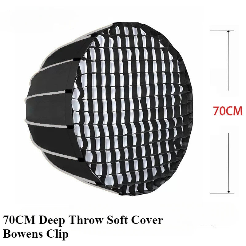 50cm 65cm 70cm 90cm Softbox with Bowens interface Light Box Photo Soft Light Box For Professional Photography Photo Studio