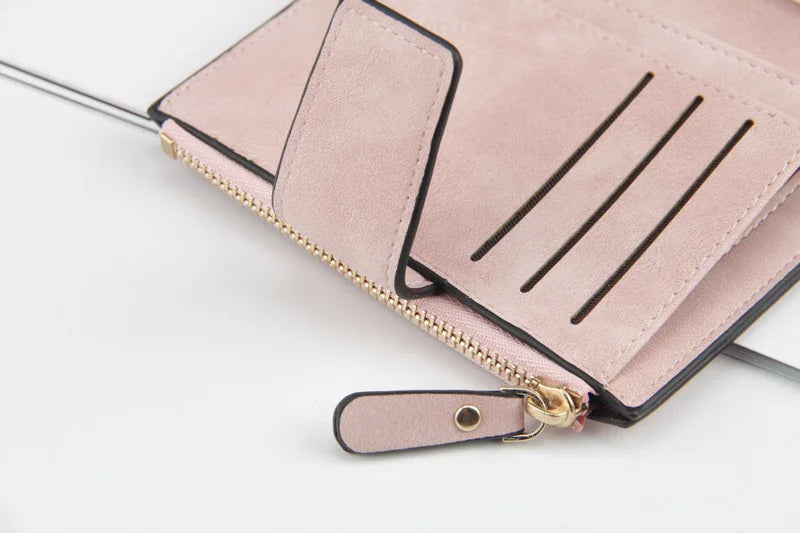 Luxur Leather Women's Wallet Large-capacity Multi-card Slots Slim Coin Pocket Purse Cards Holders Wallet for Woman
