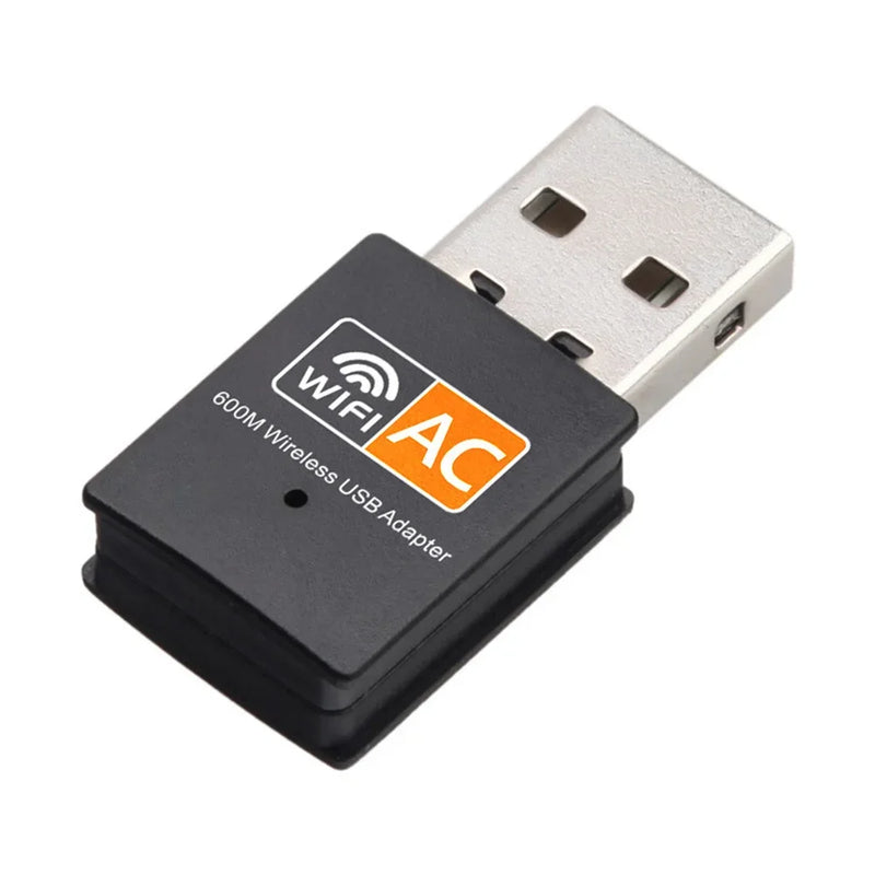 600mbps 2.4GHz 5GHz Dual Band USB Wifi Adapter Wireless Network Card Wireless USB WiFi Adapter Dongle PC NetworK