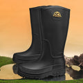 Men's Waterproof Rain Shoes Kitchen Non-Slip Rain Boots Mid-Calf Work Shoes Slip-On Casual Waterproof Outdoor Fishing Boots