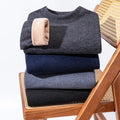 Men's Thermal Underwear Set First Layer 2pcs Heavyweight Velvet Tops + Pants Thickened Warm Skin-friendly Pullovers Set XL-4XL
