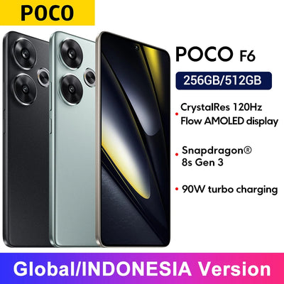 POCO F6 5G Global Version and Indonesian 90W turbo | SAMAG