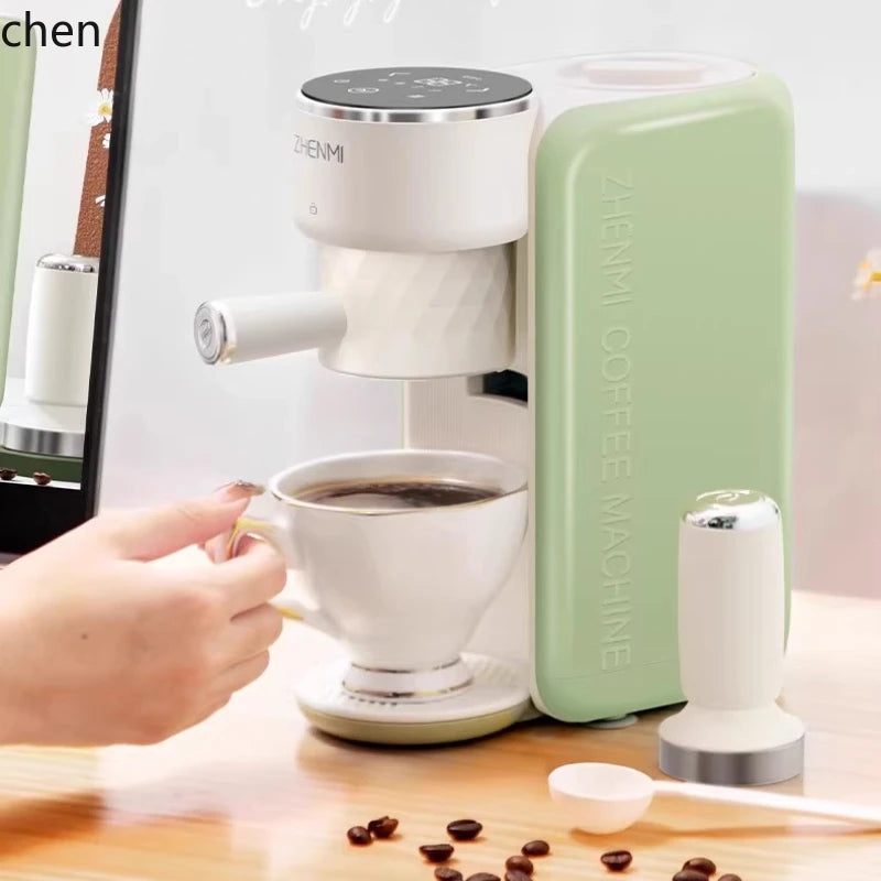 HXL Small Portable Coffee Machine Semi-Automatic Home Espresso Tea Drink Machine