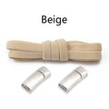 Metal Lock Magnetic Shoelaces Flat Sports Enthusiasts No Tie Shoe Laces Safe And Reliable Lazy Shoelace Rubber Band Shoestrings