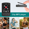Clip Walkman HiFi Sound Bluetooth5.2 Portable MP3 Player Sport Student Walkman 1.8 Inch Screen with FM Radio E-Book MP3 Player