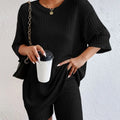 Spring Summer Short Sleeve T Shirt Short Pants Two Piece Set Women Casual Loose O Neck Top High Waist Tracksuit Female Outfits