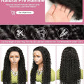 40 50 Inch Water Wave Burmese Curly Lace Front Wigs 13x4 13x6 HD Deep Wave Lace Frontal Wig 7x5 Glueless Human Hair Wigs For Women 300% High Quality Real Virgin Hair Wig