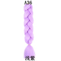 100g 24inch Jumbo Braiding Hair Synthetic Braiding Hair Braid in Hair Extensions Braids Hair for Twist for Daily Cosplay