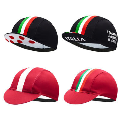 Classic Black Red Men's Cycling Caps Quick Dry Outdoor | SAMAG