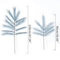 90/120cm Artificial Pampas Grass Bouquet Fake Flower for Home Room Decor Garden Wedding Decoration Outdoor Simulation Plant Reed