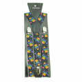 Mens Adjustable Belt Pants Holder Wear Elastic 3 Clips Y - Back Suspenders Braces school Fashion MW21 - Visuel 7 | SAMAG