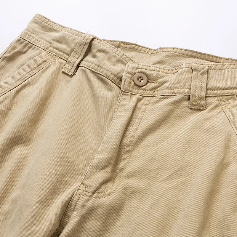 Men's Cargo Shorts Army Military Tactical Cotton Loose | SAMAG