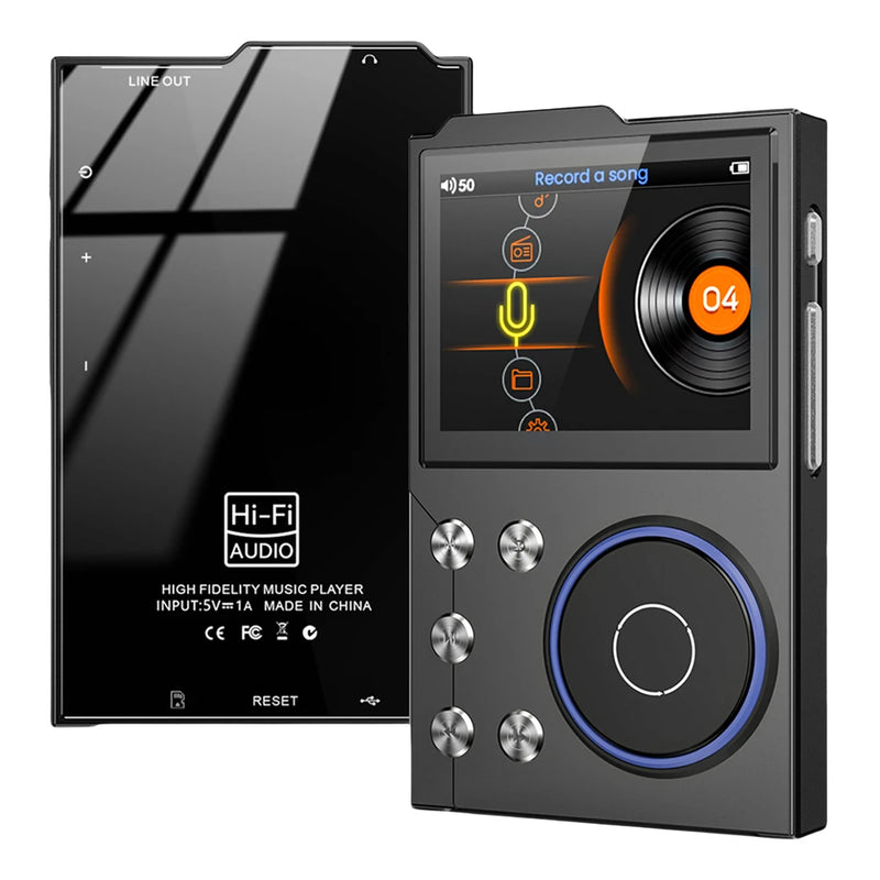 HiFi MP3 Player Lossless DSD Digital Audio Music Player Bluetooth-Compatible 5.3 Digital Music Player HiFi Lossless Audio Player