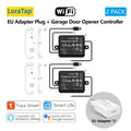 LoraTap Tuya Smart Life AC DC Garage Door Wireless Sensor Opener Controller USB Charger Remote Control by Google Home Alexa