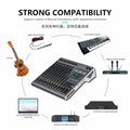FSWIRI Professional DJ audio mixer 14/18-way mixer stage meeting Bluetooth USB flash drive MP3 tape effect  Sound mixer