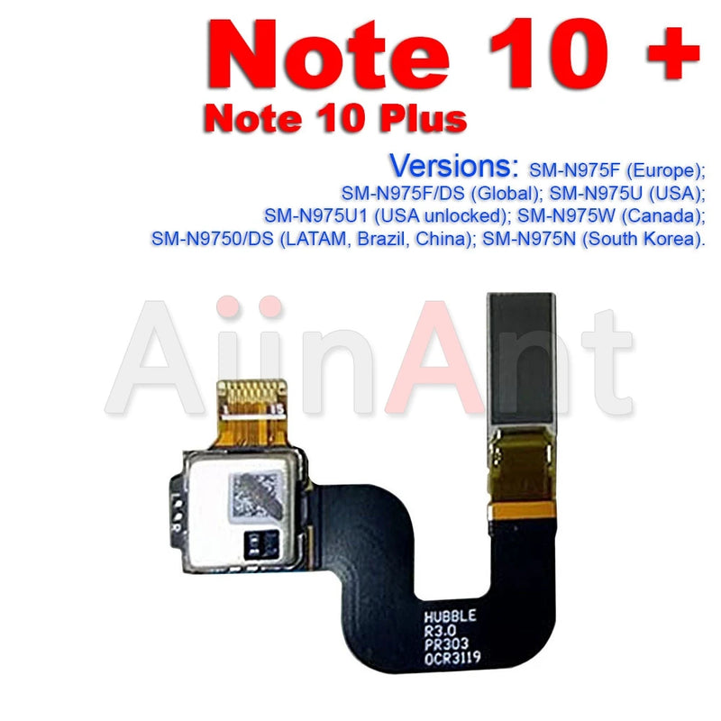 Aiinant Home Button Touch ID Fingerprint Sensor Flex Cable For Samsung Galaxy Note 4 5 7 8 9 10 20 Plus Lite Ultra