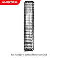 AMBITFUL 22x90cm 9"x 35" 30x120cm 12"x47" 35x160cm 14"x63" Rectangle Strip Softbox Honeycomb Grid (Does not include softbox)