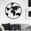 Modern Mural Wall Clock Stylish Room Ornaments Silent Clocks Home Design Living Room Wall Watch Deco House Interior Furniture
