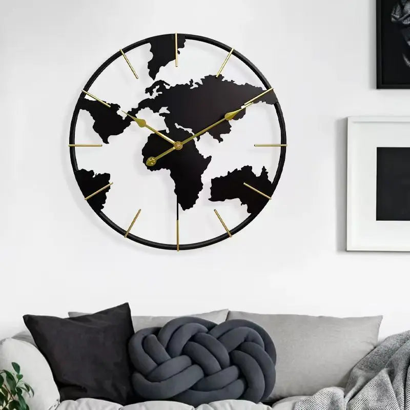 Modern Mural Wall Clock Stylish Room Ornaments Silent Clocks Home Design Living Room Wall Watch Deco House Interior Furniture