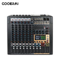 GOOERMI RAD Series USB Audio Mixer Multi-Channel Mixing Console 99 DSP Effects 7-Band EQ 48V Phantom Power for Studio Recording
