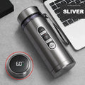 Thermos Sus304 Tea Water Bottle 500ML-1Liter Stainless Steel Vacuum Flask Portable Cups Bottle with LED Temperature Display