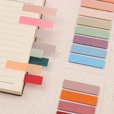 Self - Stick Notes, PET Waterproof Sticky Solid Color Plain | SAMAG