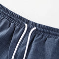 Summer Men's Cotton Linen Texture Lapel Short Sleeve | SAMAG